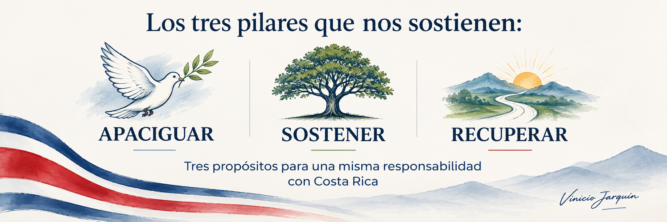Los tres pilares que nos sostienen: Apaciguar, Sostener y Recuperar